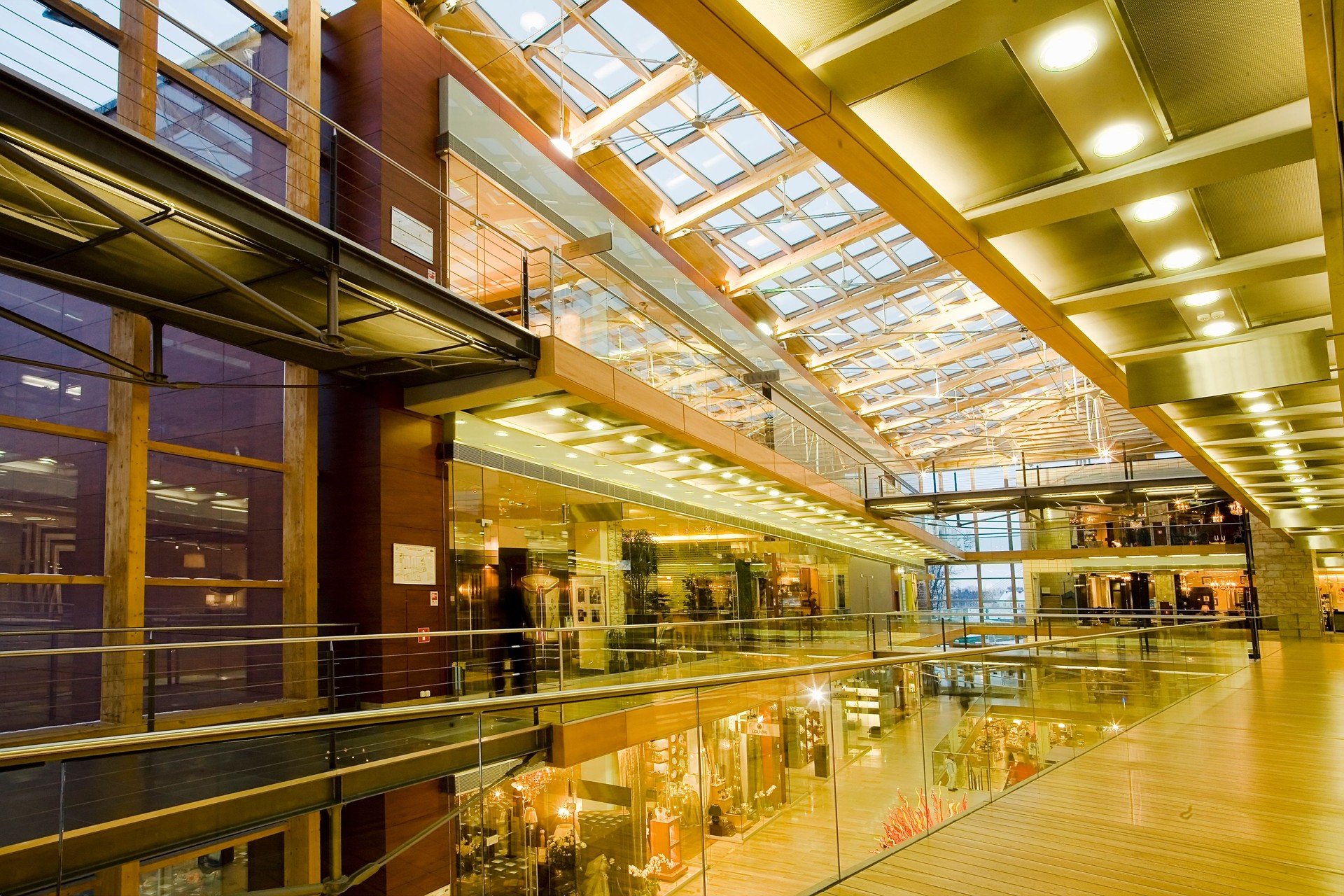 interior of trade-center